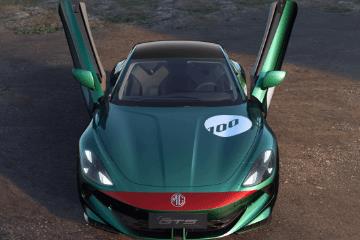 双门四座剪刀门！ 名爵Cyber GTS纯电跑车亮相