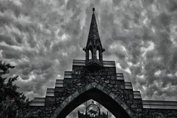 食死徒打过来了？ 当霍格沃茨城堡屹立在乌云下