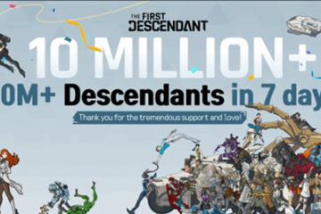 免费上市仅七天 《第一后裔》玩家总数超千万！