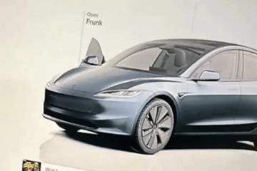 新款特斯拉Model Y内饰首次曝光 取消怀挡！