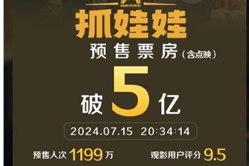 欢乐和泪点并存 《抓娃娃》点映及预售票房破五亿！