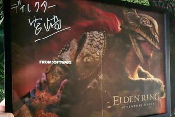 现已达1.5万美元！ 宫崎英高亲笔签名《老头环》海报被拍卖