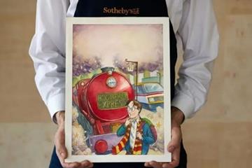 以190万美元天价成交 《哈利波特》初版封面被拍卖