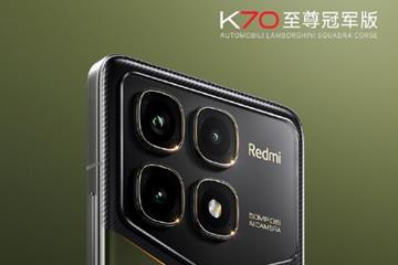 Redmi K70至尊冠军版来了 兰博尼基联名！