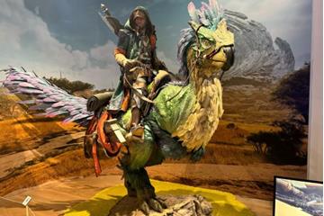 做工细致 超还原 《怪物猎人：荒野》新坐骑雕像图赏