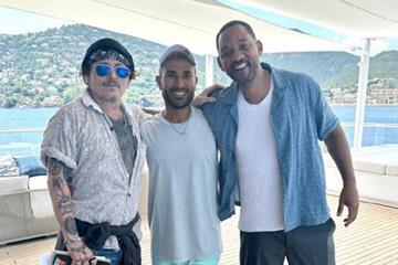 “船长”身材走样对比惨烈 德普史皇罕见同框