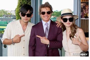 杰伦瘦身成功颜值恢复 周杰伦昆凌夫妇合影阿汤哥