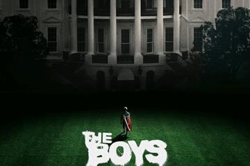 阿祖只身走向白宫 《黑袍纠察队》第四季收官海报