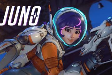 紧身太空服萌妹 《守望先锋2》新辅助英雄Juno公布