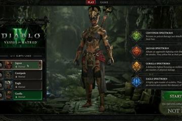 化身丛林猛兽！ 《暗黑4》新职业“魂灵师”实机