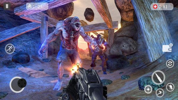 狙击枪猎杀僵尸 手机版