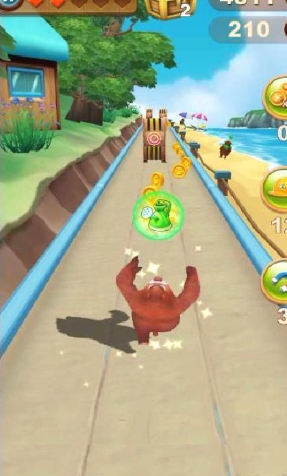 熊出没之熊大快跑不用登录版游戏攻略1