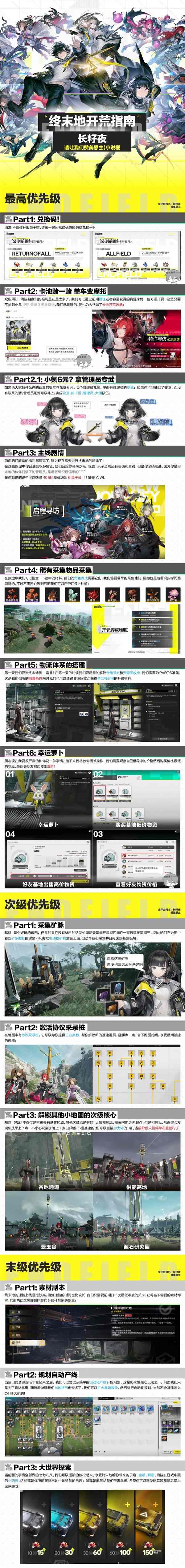 明日方舟终末地新手开荒攻略，前期需要做哪些准备