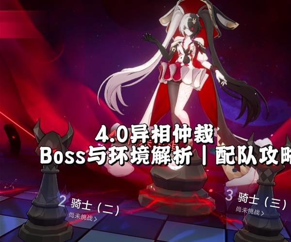 崩坏星穹铁道4.0异相仲裁配队攻略，Boss与环境分析