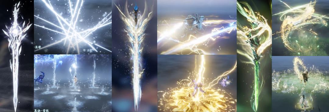 诛仙世界，选择哪款神兵最合适，历代神兵外观及特效大全