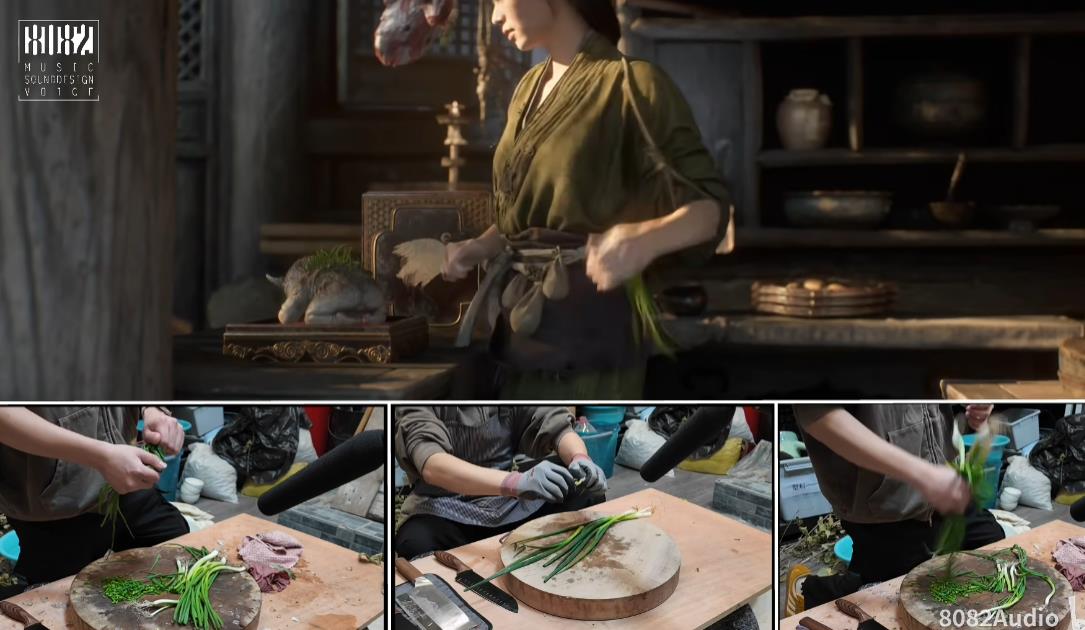 黑神话钟馗实机短片幕后揭秘，拟音制作真刀真鱼煎炒烹炸