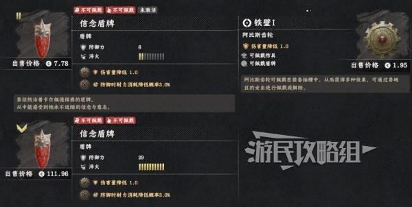 红色沙漠信念盾牌获取指南，前期强力盾牌推荐