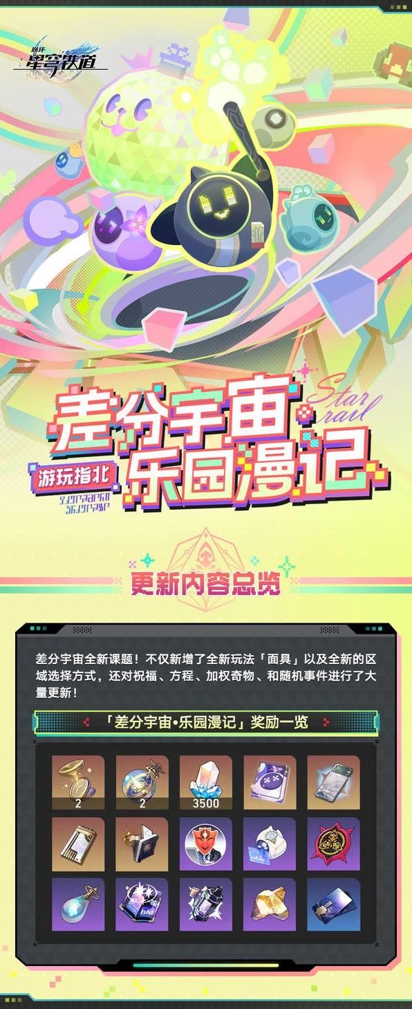 崩坏星穹铁道乐园漫记玩什么，4.1差分宇宙玩法解析