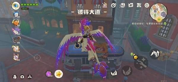 洛克王国世界彼得大道蓝水晶位置，具体位置分享