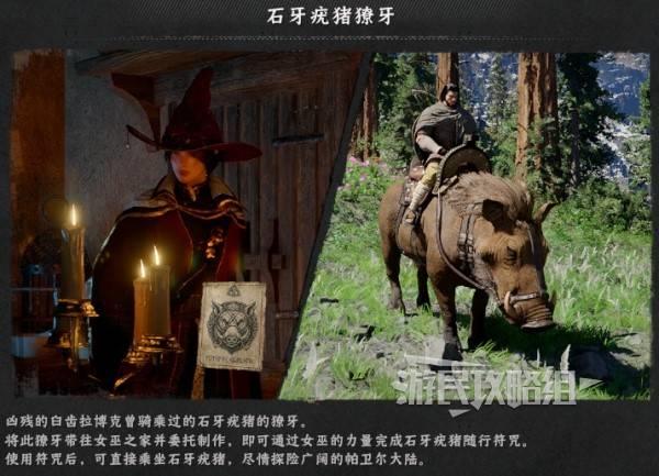红色沙漠石牙疣猪位置攻略，永久坐骑石牙疣猪解锁教程