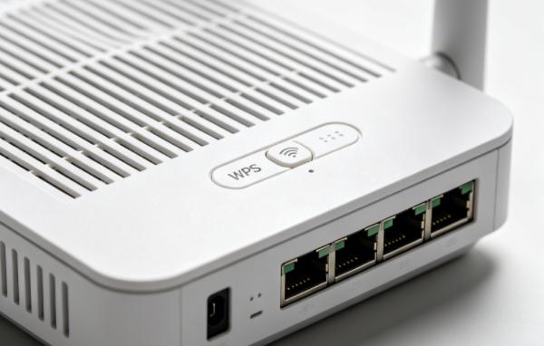 按下路由器wps